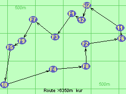 Route >6350m  kur